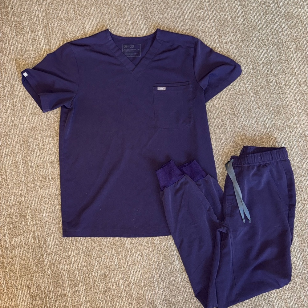 FIGS Men’s Purple Shadow Set - M/S